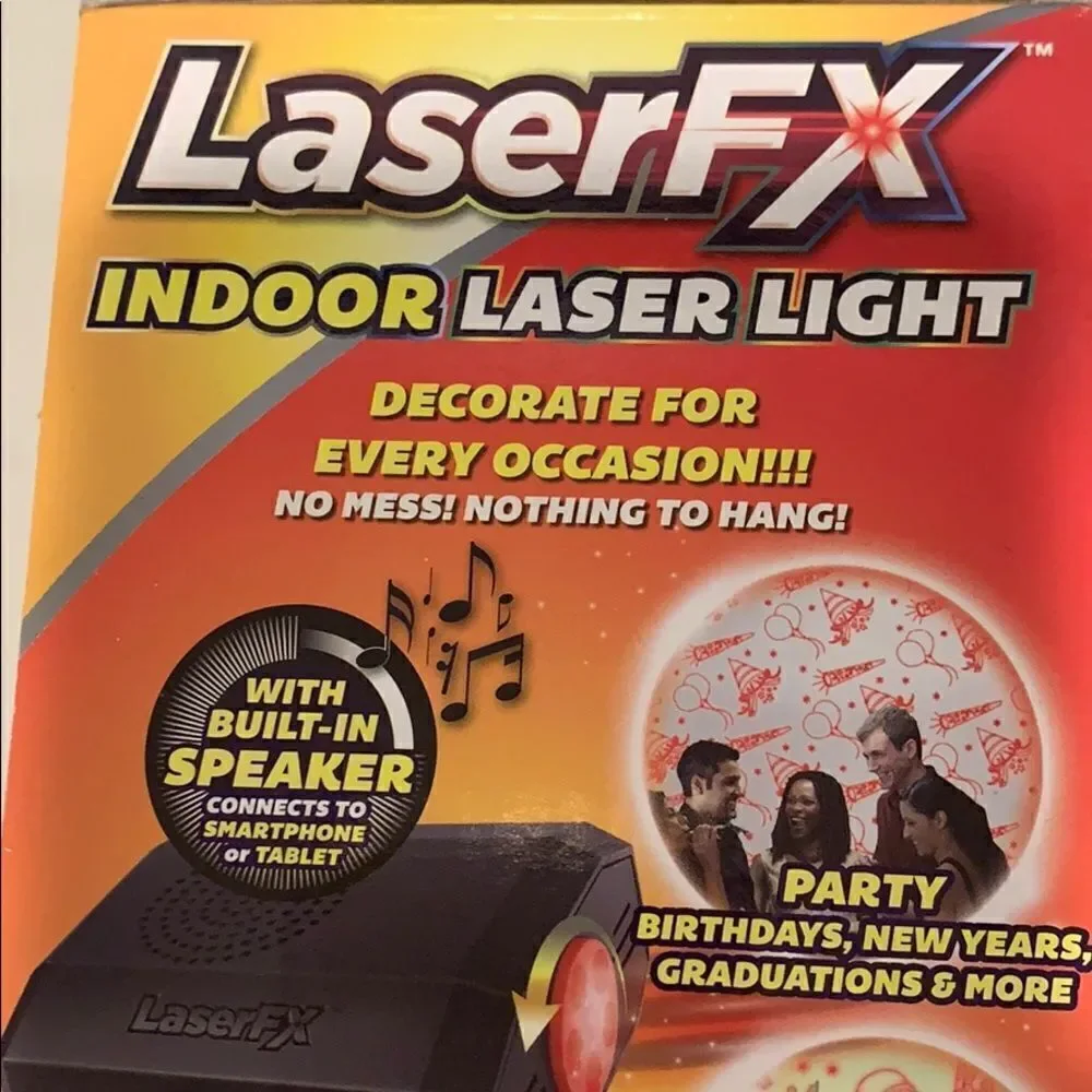 🎉Last deal🎉LaserFX indoor laser light